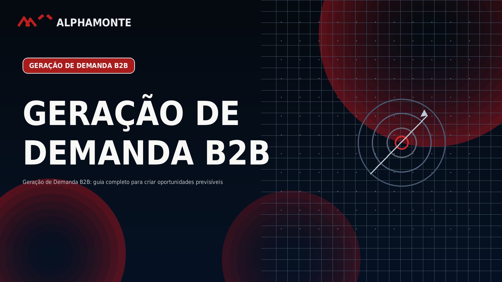 Geração de Demanda B2B: guia completo para criar oportunidades previsíveis | Alphamonte Insights