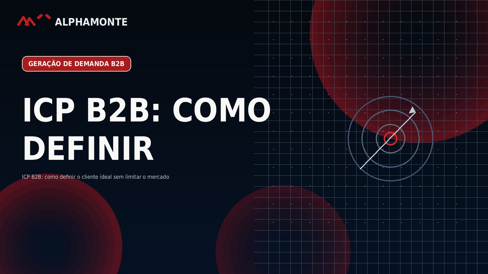 ICP B2B: como definir o cliente ideal sem limitar o mercado | Alphamonte Insights